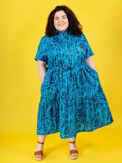 Tilly and the Buttons Lyra Shirt Dress - Sizes UK 6-34