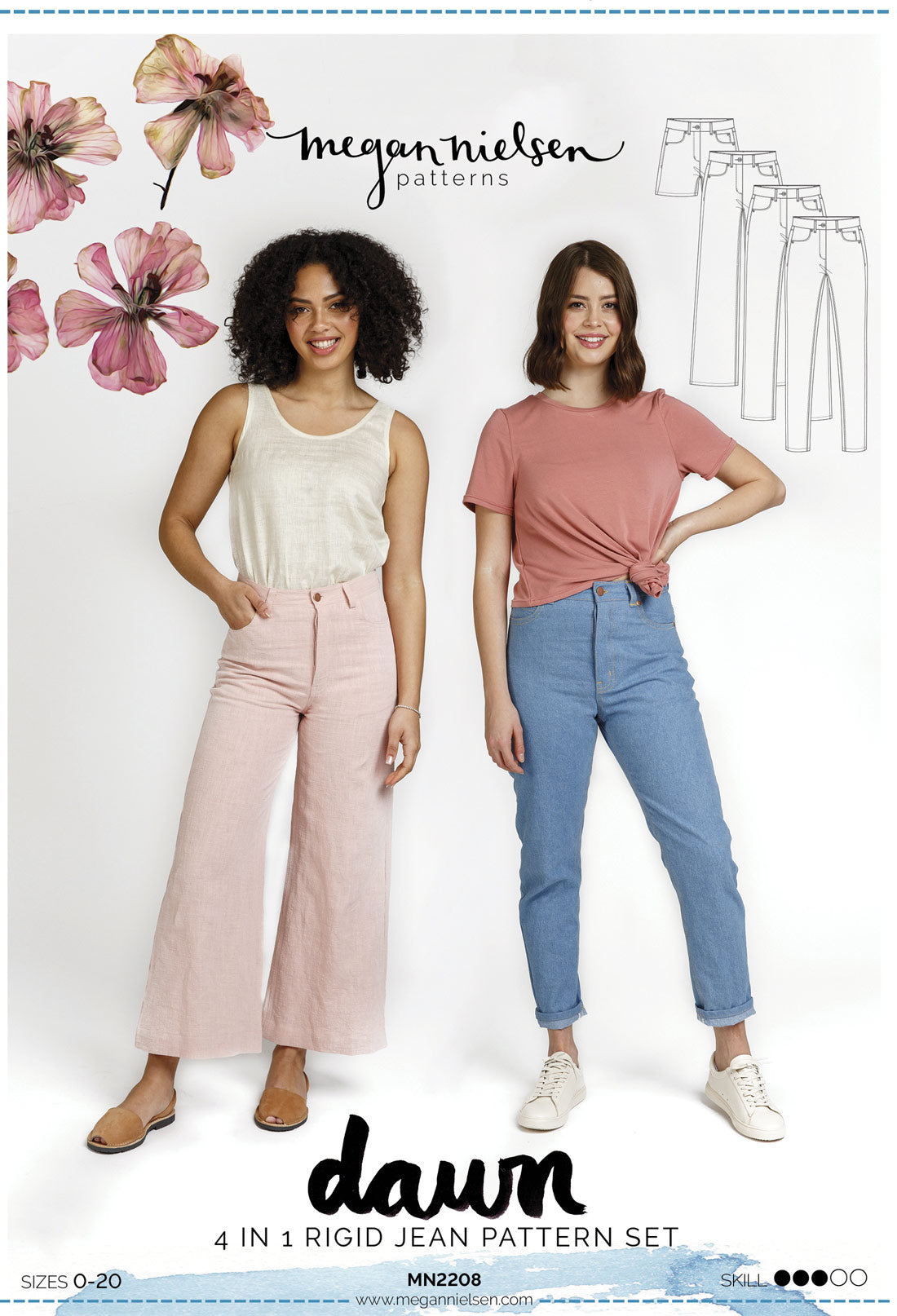 Megan Nielsen Dawn Jeans