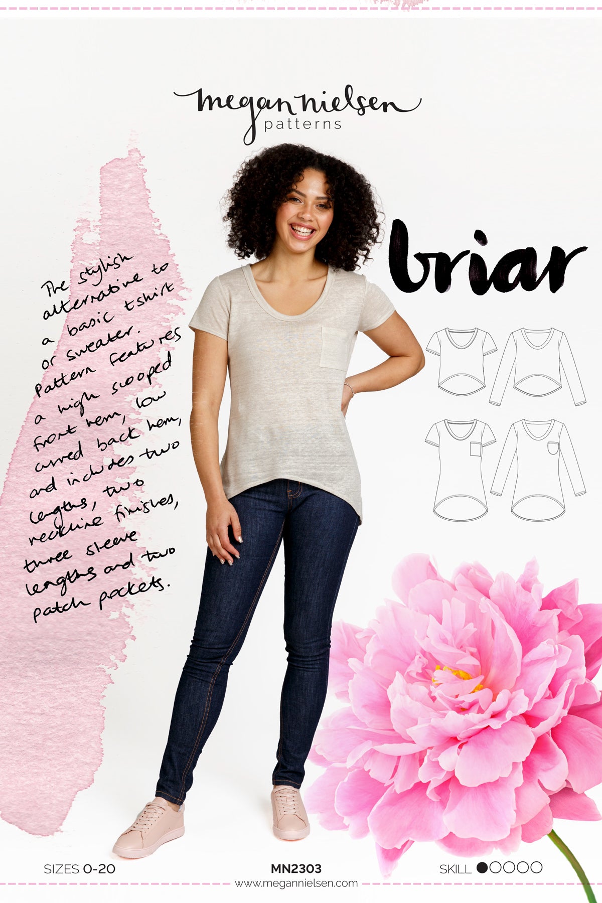 Megan Nielsen Briar Sweater & T-Shirt