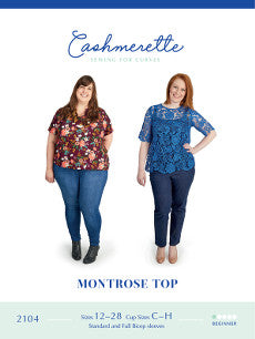 Cashmerette Montrose Top 12-32