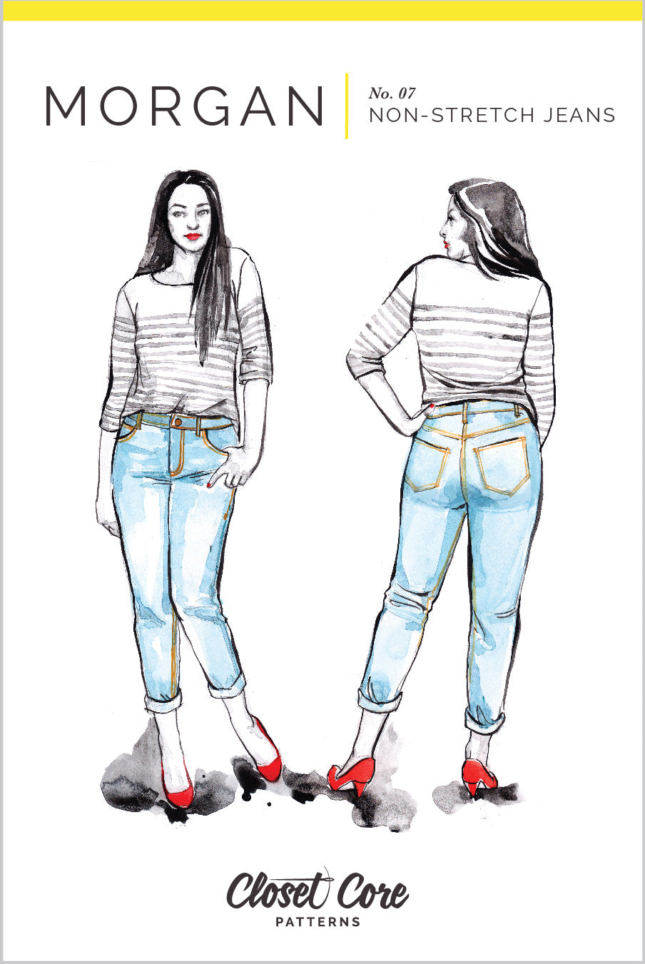 Closet Core Patterns Morgan Boyfriend Jeans