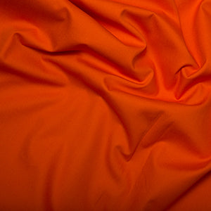 Cotton Poplin - Orange