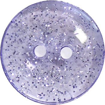 2 Hole Glitter Buttons