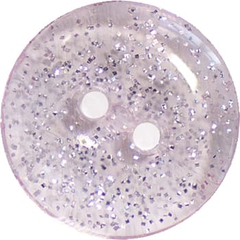 2 Hole Glitter Buttons
