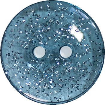 2 Hole Glitter Buttons