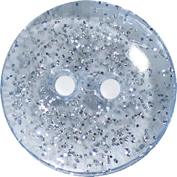 2 Hole Glitter Buttons