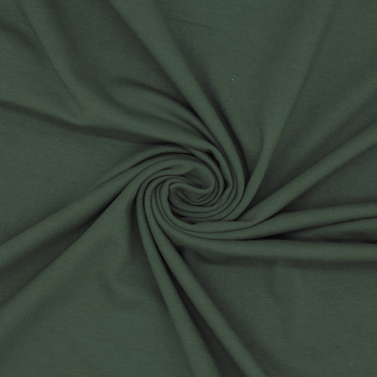 Olive Cotton Jersey