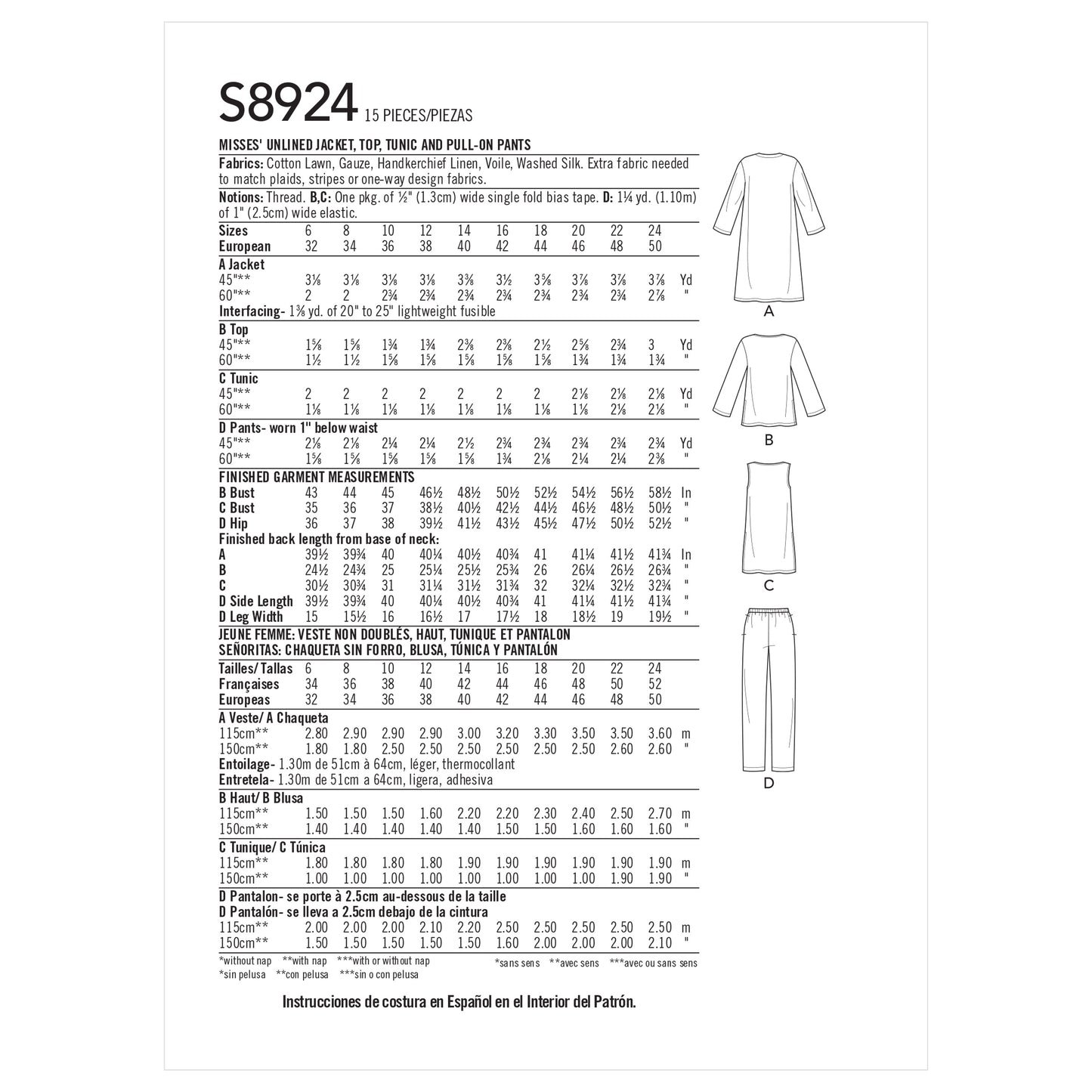 Simplicity 8924