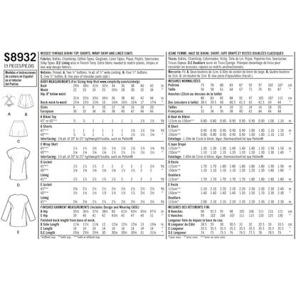 Simplicity 8932