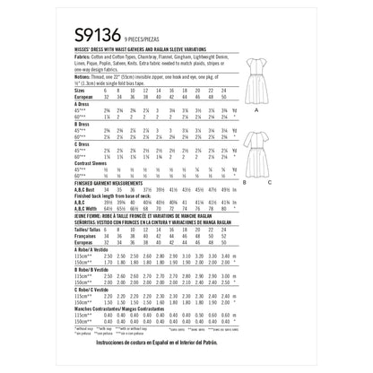 Simplicity 9136