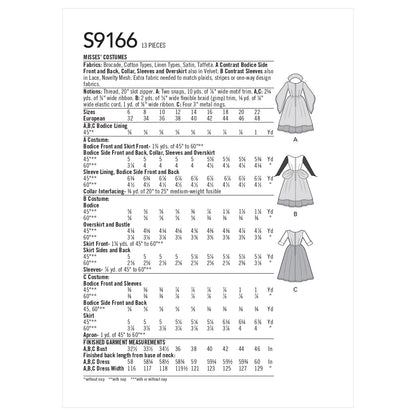 Simplicity 9166