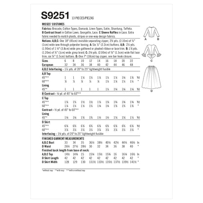 Simplicity 9251