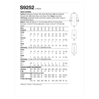 Simplicity 9252