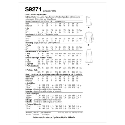 Simplicity 9271