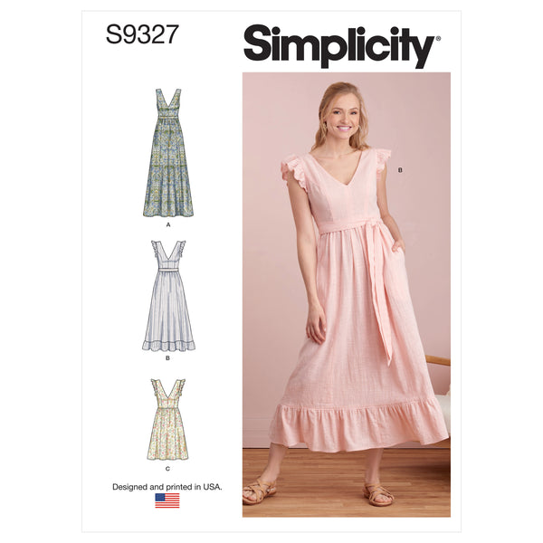 princess polly baby blue dress SIMPLICITY 8330 BRIDAL wedding evening dress sewing pattern £6.00 main image 1