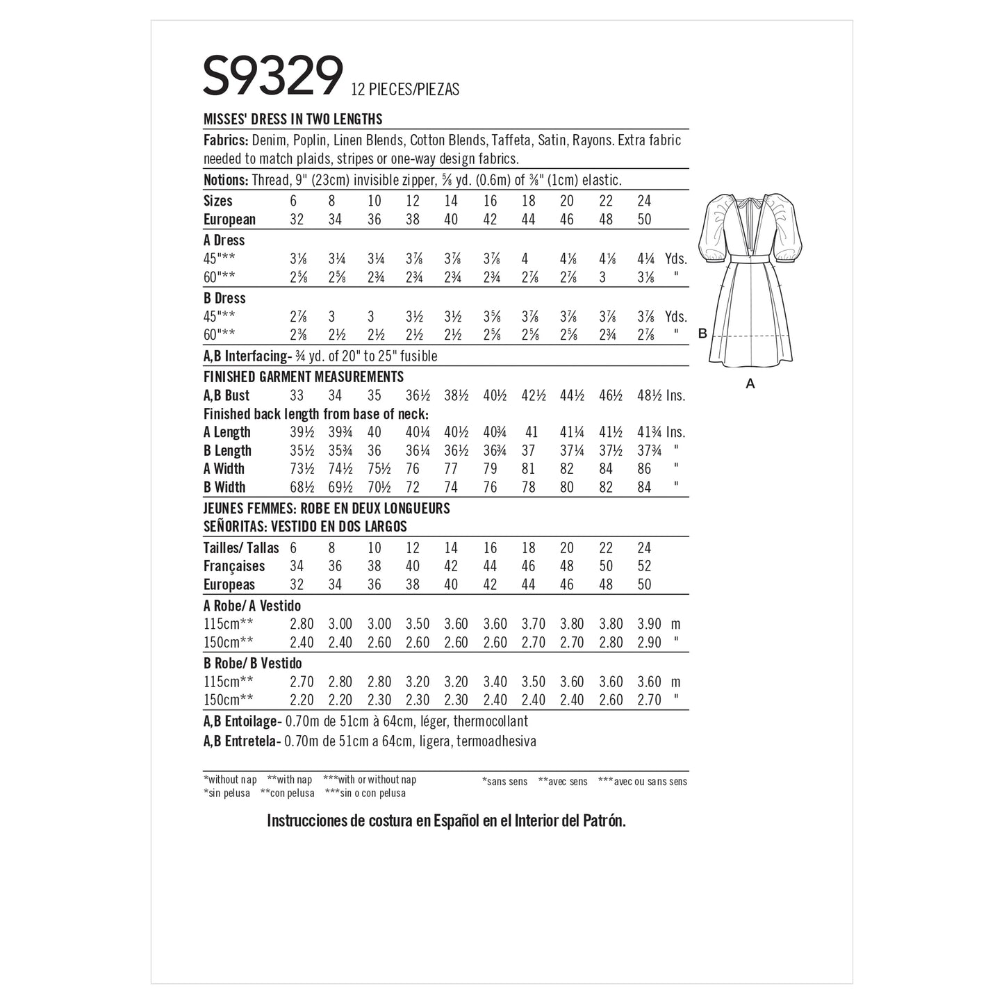 Simplicity 9329