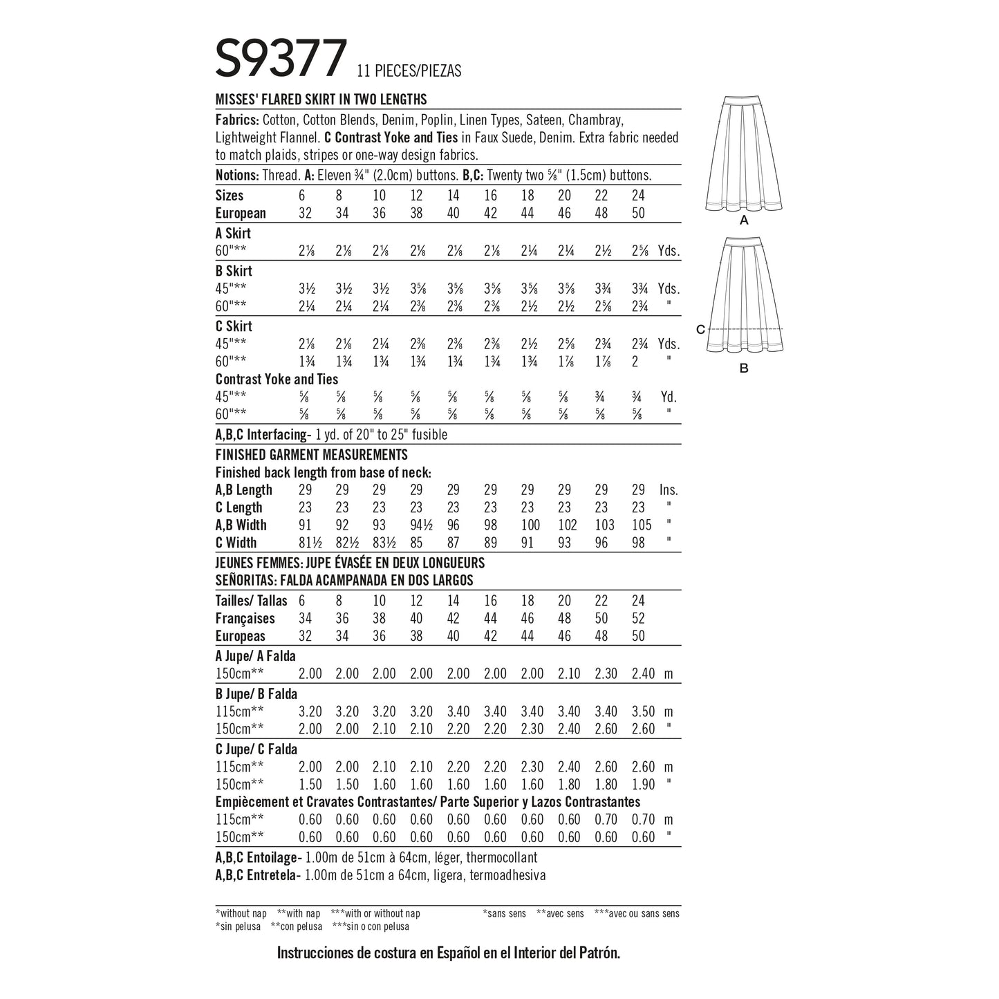 Simplicity 9377