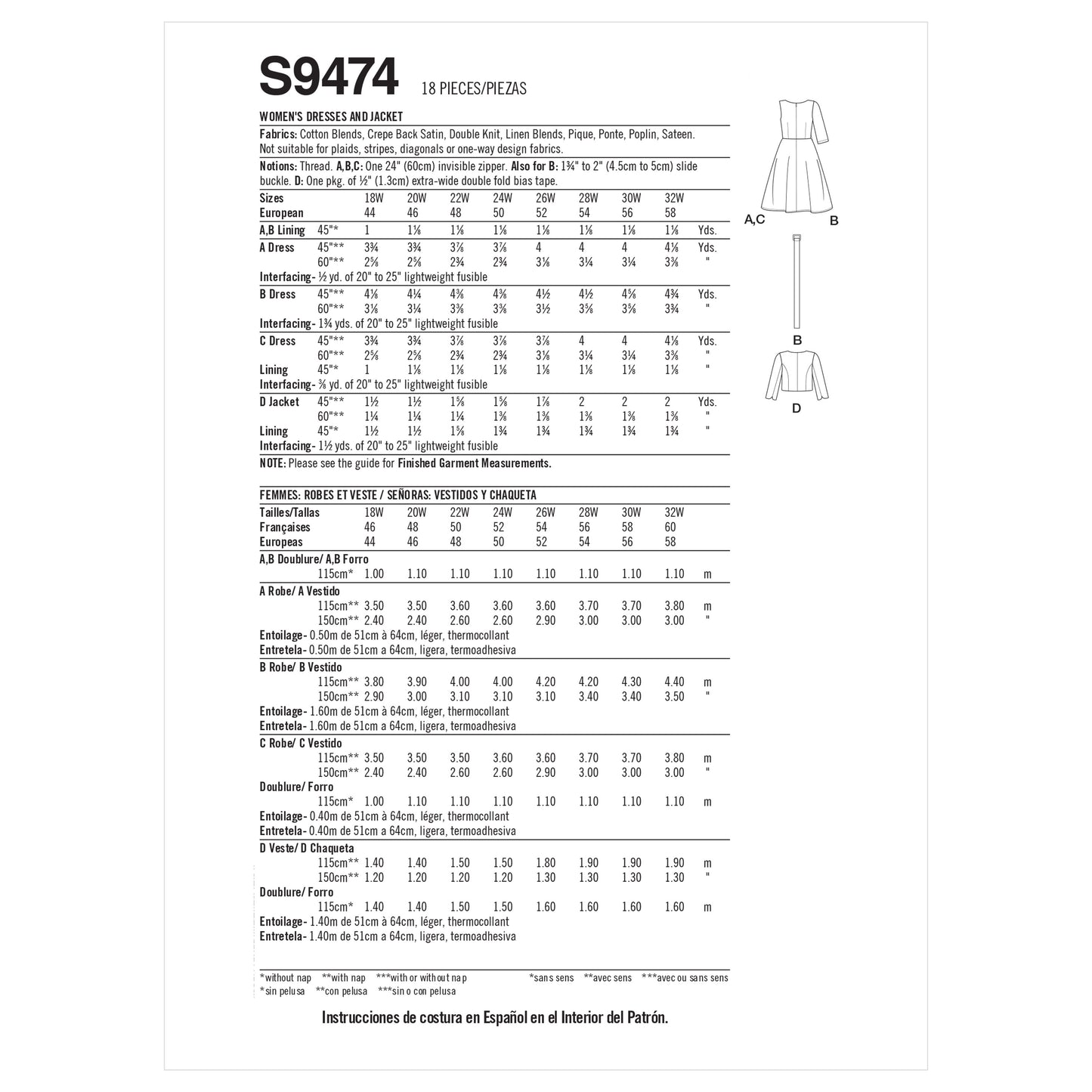 Simplicity 9474