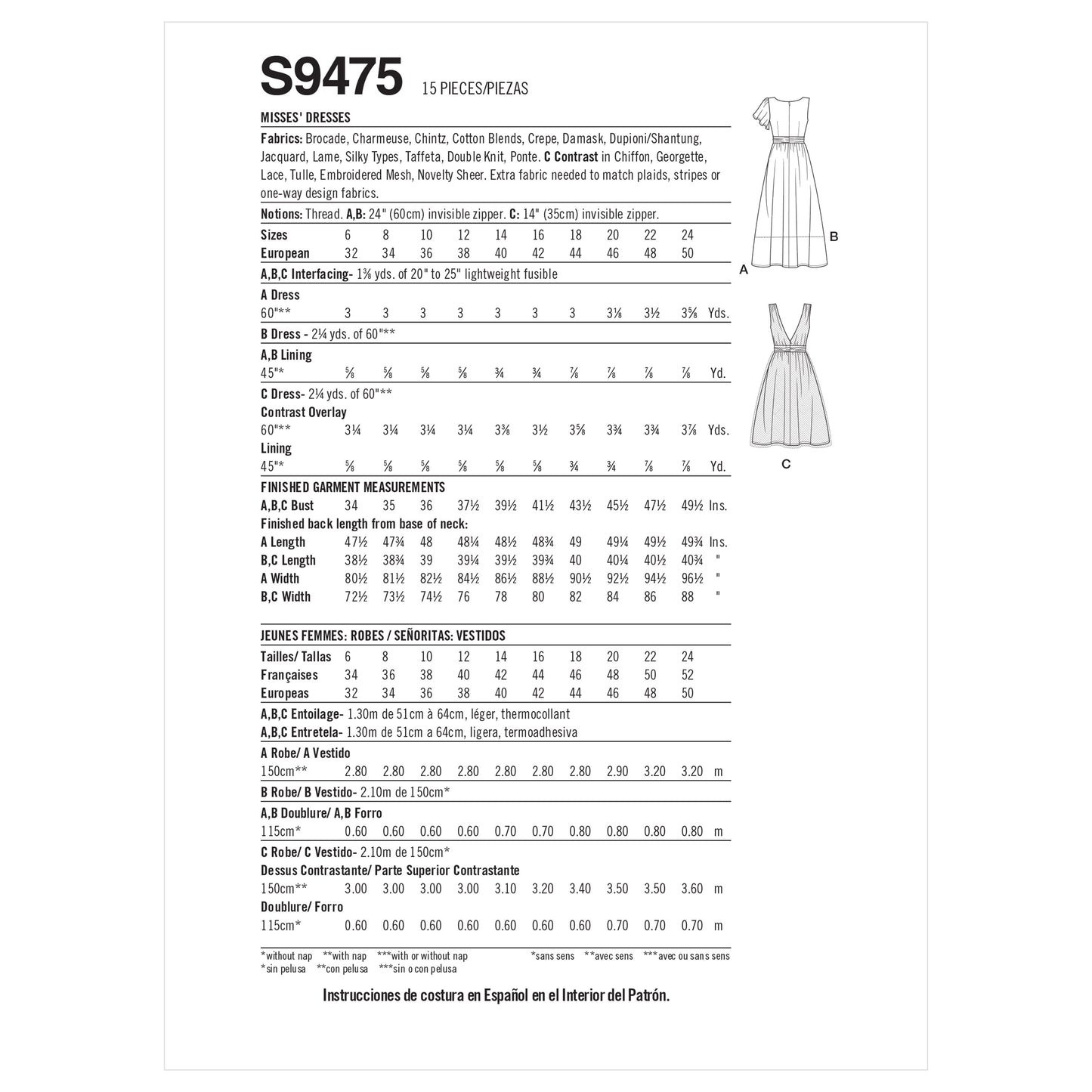 Simplicity 9475
