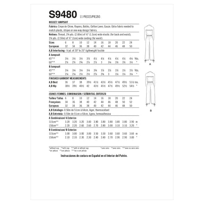 Simplicity 9480