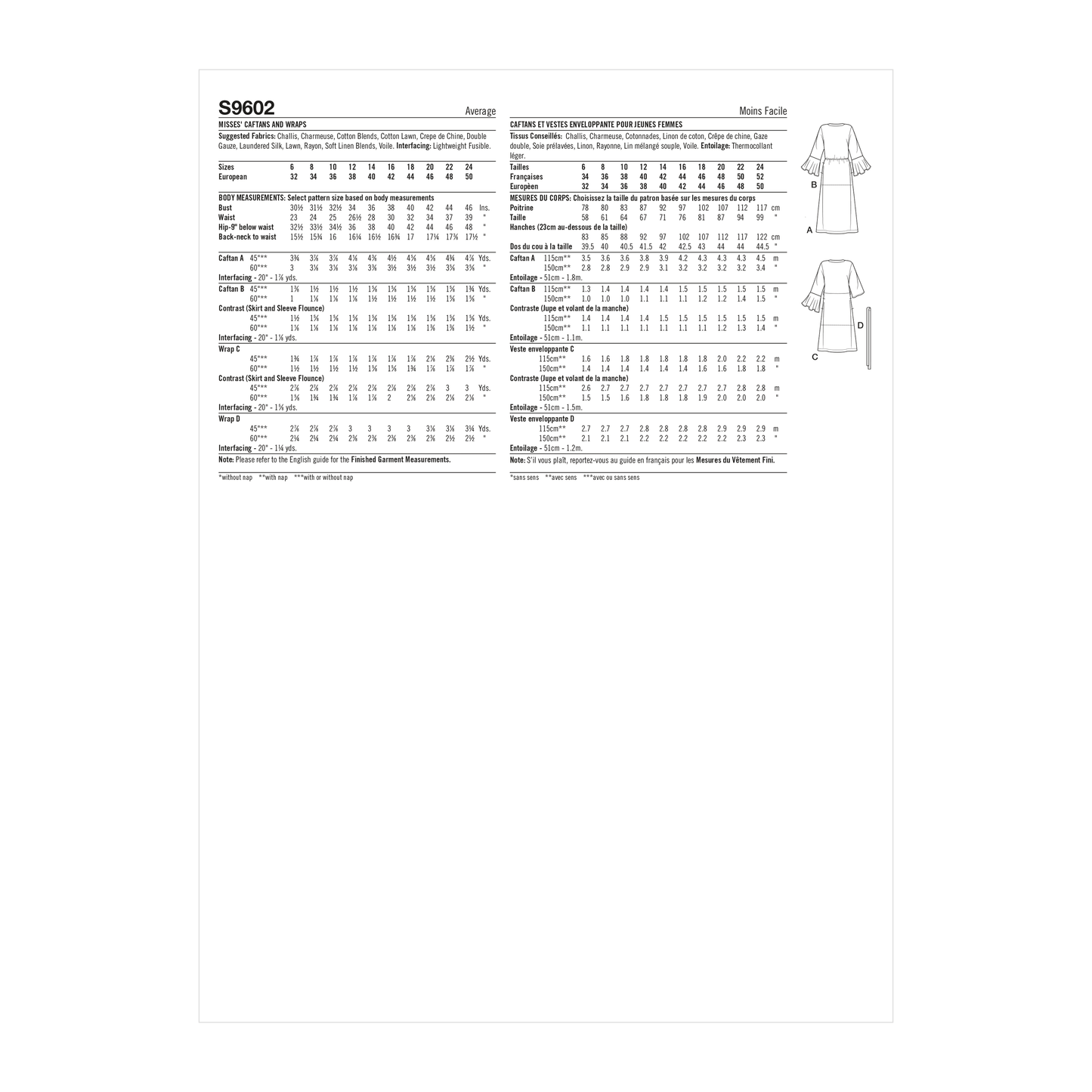 Simplicity 9602