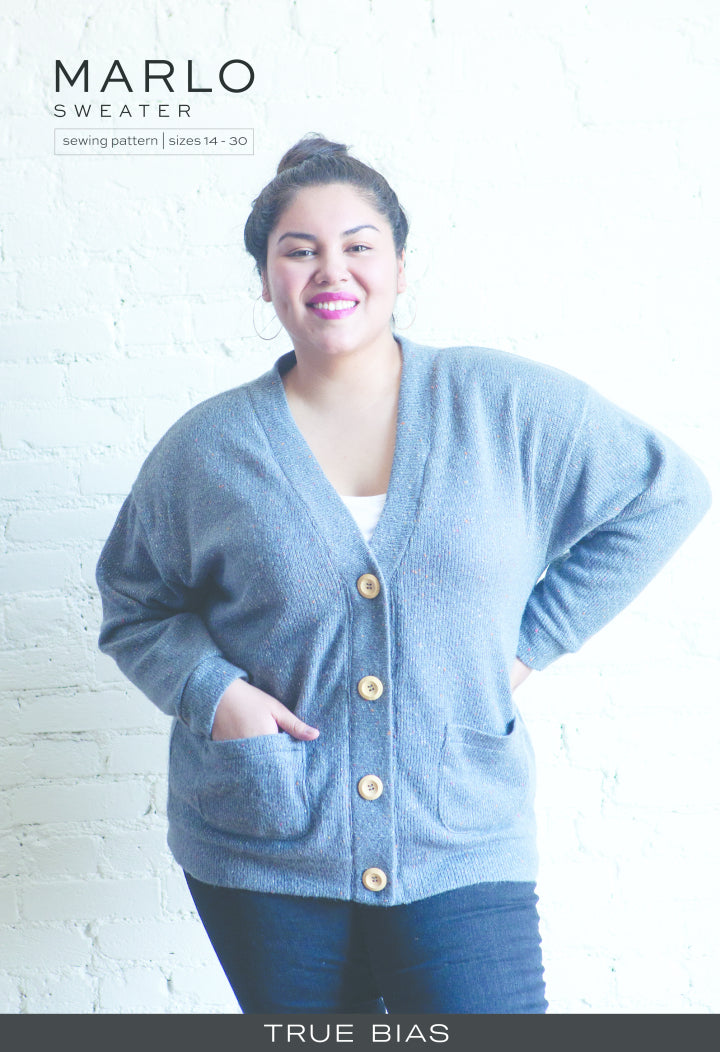 True Bias Marlo Sweater Sizes 14-30