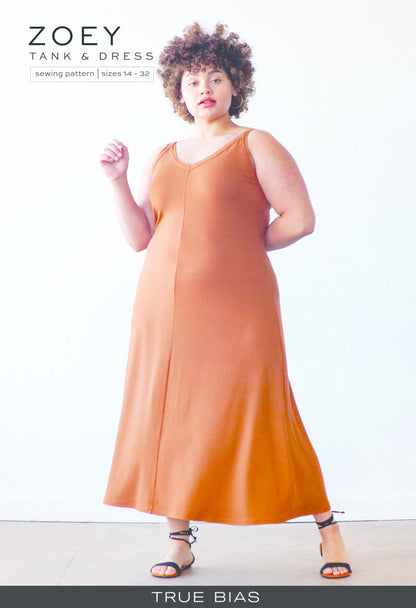 True Bias Zoey Tanks & Dress Sizes 14 - 32