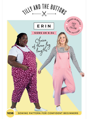 Tilly and the Buttons Erin Dungarees or Overalls
