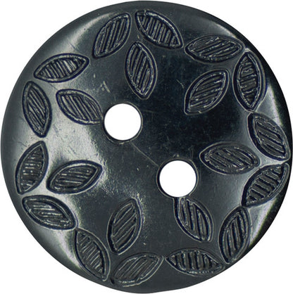 Leaf Embossed Italian Buttons