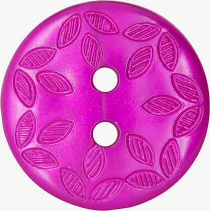 Leaf Embossed Italian Buttons