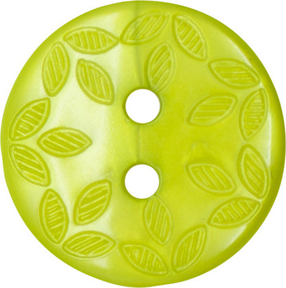Leaf Embossed Italian Buttons