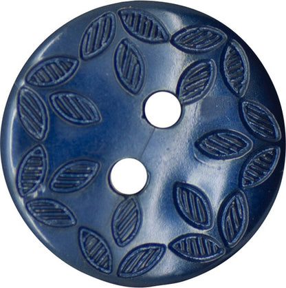 Leaf Embossed Italian Buttons