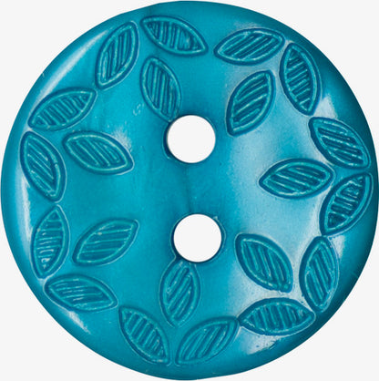 Leaf Embossed Italian Buttons
