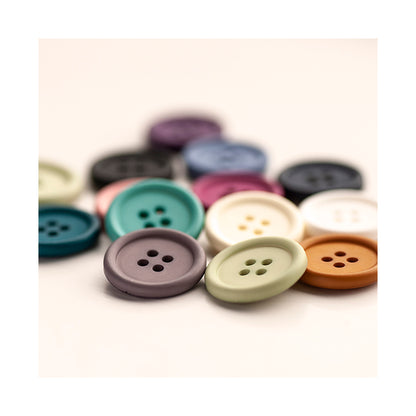 4 Hole Matte Italian Buttons