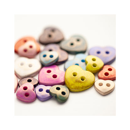 Italian Heart Buttons