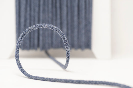 4mm Draw Cord - Denim