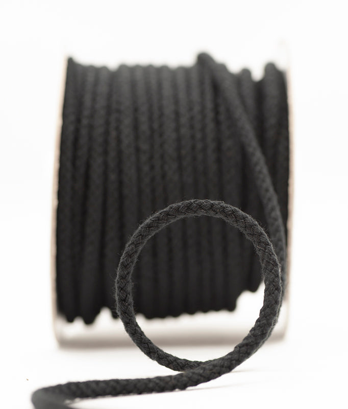 4mm Draw Cord - Black