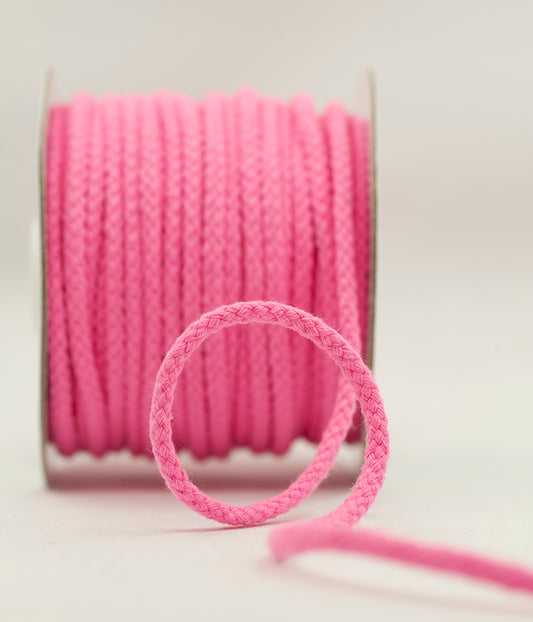 4mm Draw Cord - Pink
