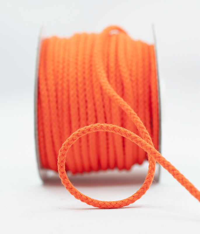 4mm Draw Cord - Orange