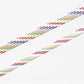 8mm Flat Drawstring Tape - Light Rainbow