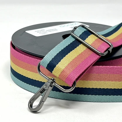 40mm Webbing - Muted Rainbow
