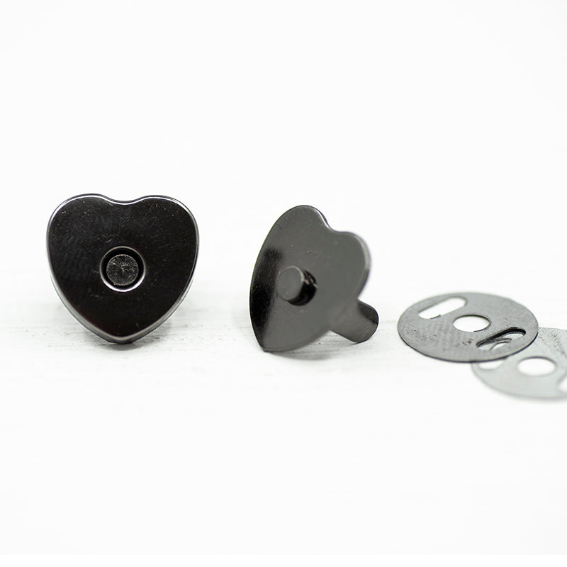 Heart Shape Magnetic Fastener - 18mm