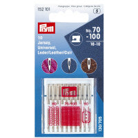 Prym Sewing Machine Needles - Stand/Leather/Jersey