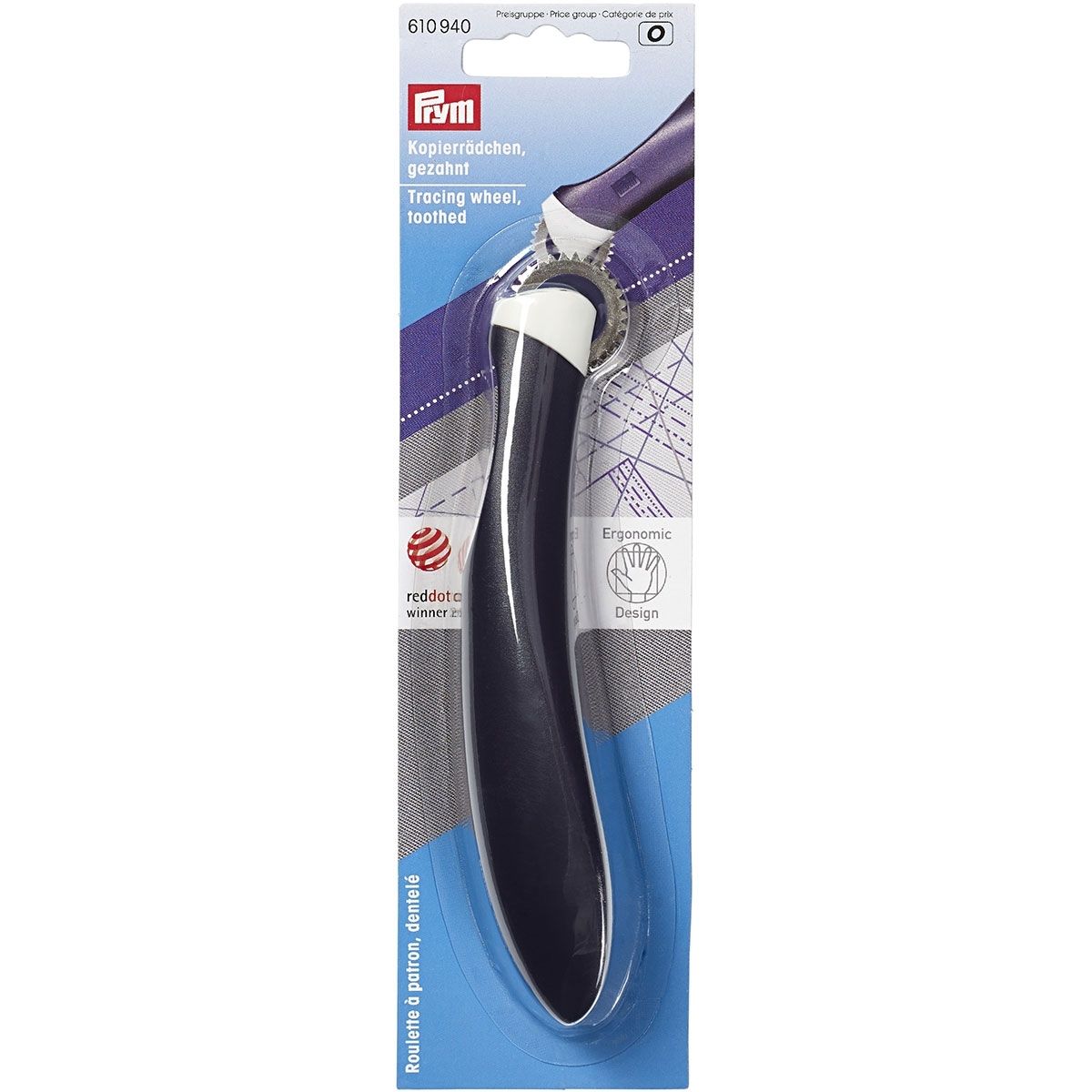 Prym Ergonomic Tracing Wheel Toothed