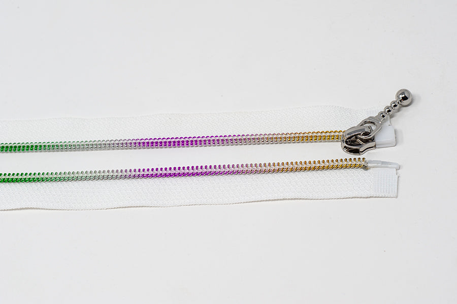 Rainbow Zips - Open End