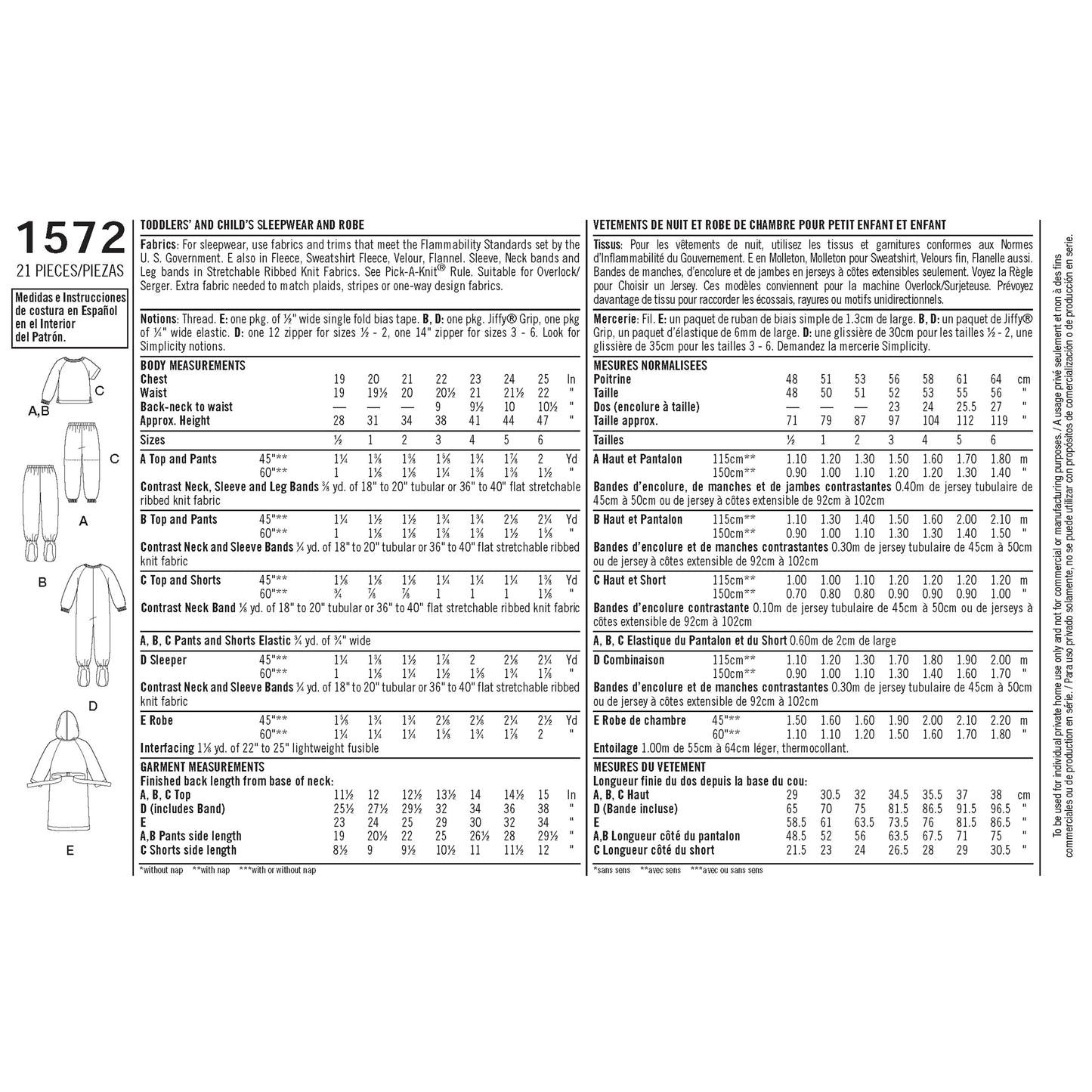 Simplicity 1572