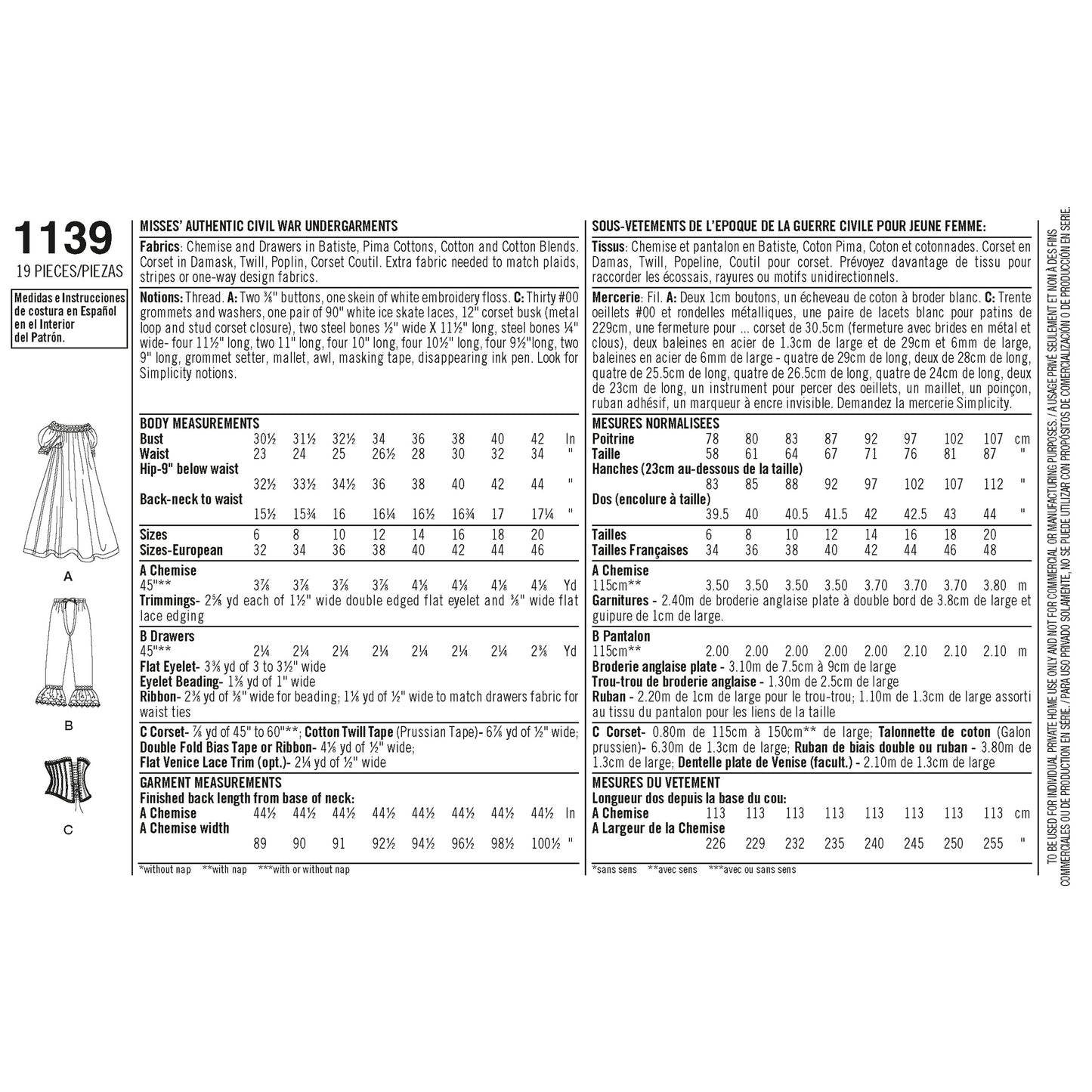 Simplicity 1139