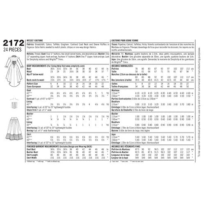 Simplicity 2172