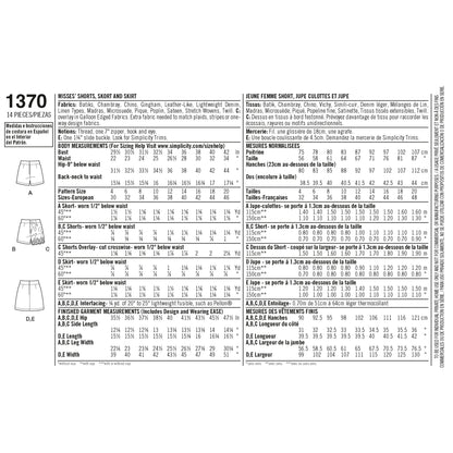 Simplicity 1370